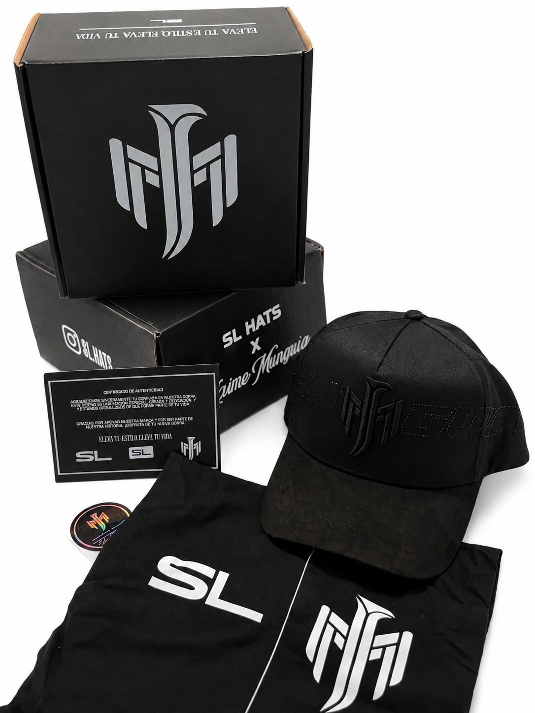 Jaime Munguía Black on Black Cap | Munguía Stealth Cap Limited Edition