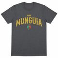 Camiseta oficial Jaime Munguía Gold Standard | Dorado sobre Gris